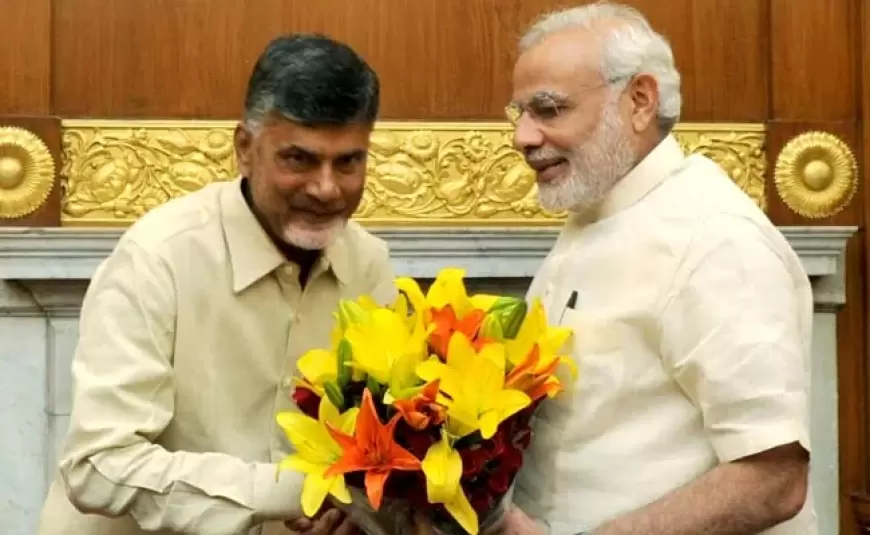 చంద్రబాబు విజయం పై అభినందనలు తెలిపిన ప్రధాని మరియు అమిత్ షా...